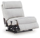 Social Pointe Reclining Sectional with Storage Console - Faith Furniture (Manhattan, KS)
