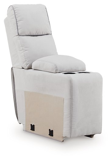 Social Pointe Reclining Sectional with Storage Console - Faith Furniture (Manhattan, KS)