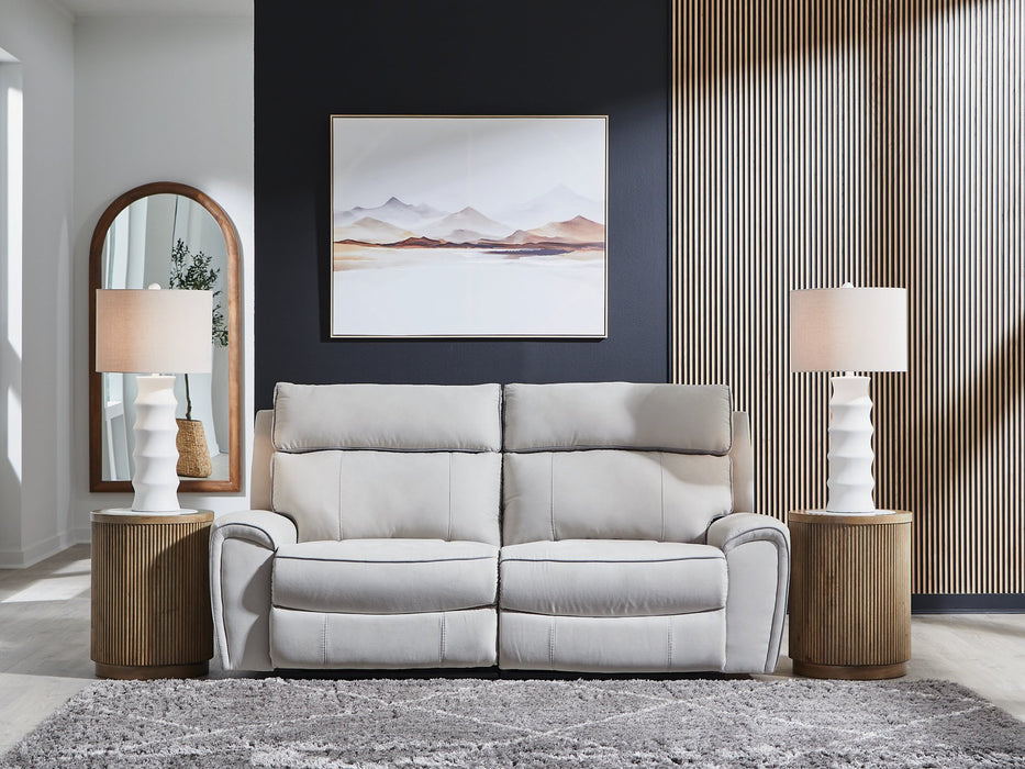 Social Pointe Reclining Loveseat - Faith Furniture (Manhattan, KS)