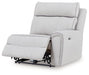 Social Pointe Reclining Sectional with Storage Console - Faith Furniture (Manhattan, KS)