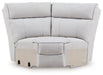 Social Pointe Reclining Sectional with Storage Console - Faith Furniture (Manhattan, KS)