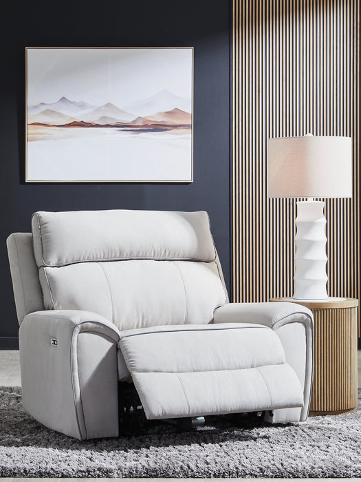 Social Pointe Power Recliner - Faith Furniture (Manhattan, KS)