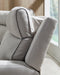 Social Pointe Reclining Sectional with Storage Console - Faith Furniture (Manhattan, KS)