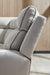 Social Pointe Reclining Sectional with Storage Console - Faith Furniture (Manhattan, KS)