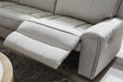 Social Pointe Reclining Sectional with Storage Console - Faith Furniture (Manhattan, KS)