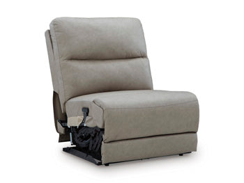 Narwhal Place Reclining Sectional with Storage Console - Faith Furniture (Manhattan, KS)