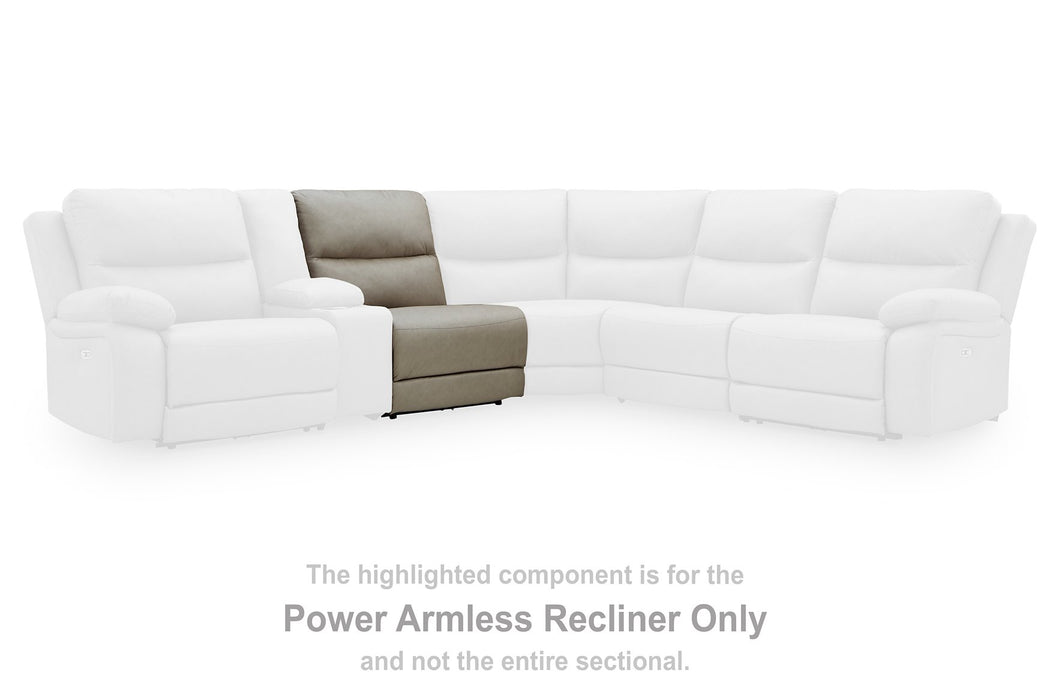 Narwhal Place Power Reclining Sectional - Faith Furniture (Manhattan, KS)