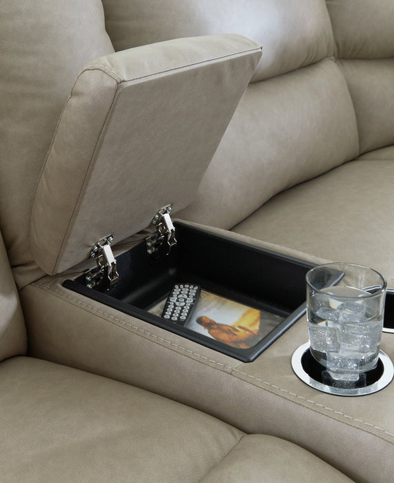 Narwhal Place Power Reclining Sectional - Faith Furniture (Manhattan, KS)