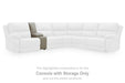 Narwhal Place Power Reclining Sectional - Faith Furniture (Manhattan, KS)