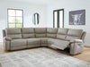 Narwhal Place Power Reclining Sectional - Faith Furniture (Manhattan, KS)