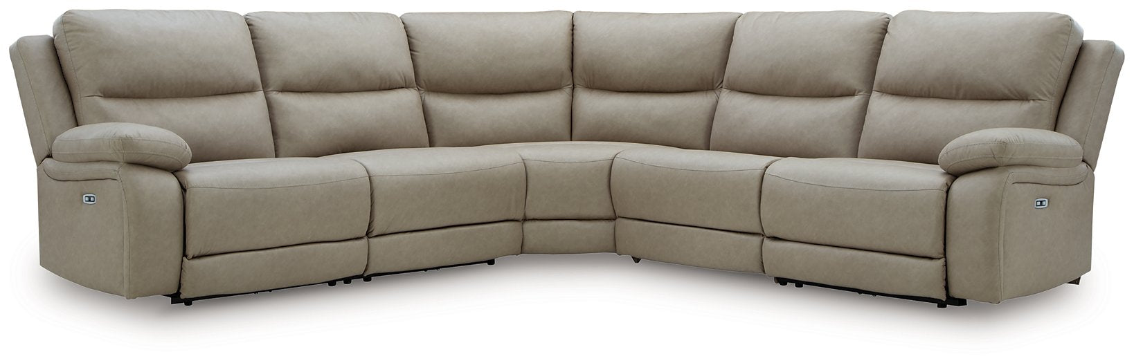 Narwhal Place Power Reclining Sectional - Faith Furniture (Manhattan, KS)