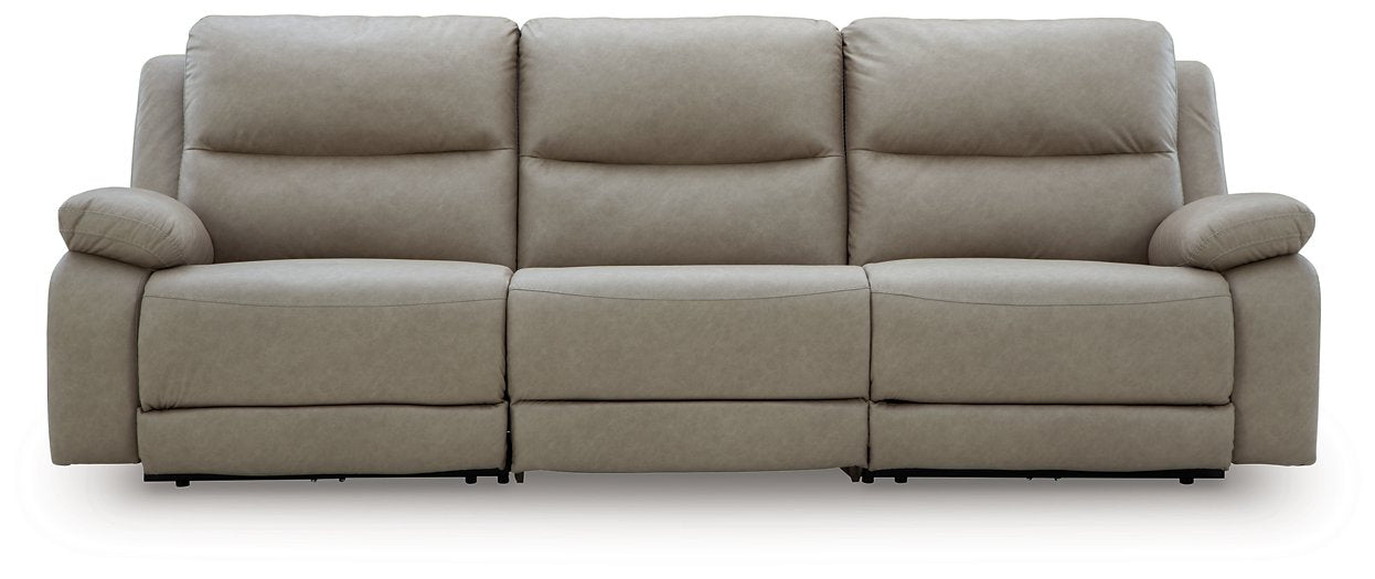 Narwhal Place Power Reclining Sectional - Faith Furniture (Manhattan, KS)
