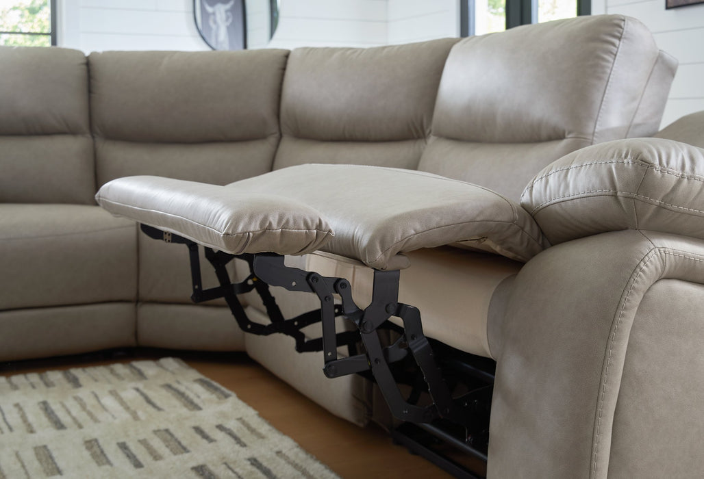 Narwhal Place Power Reclining Sectional - Faith Furniture (Manhattan, KS)