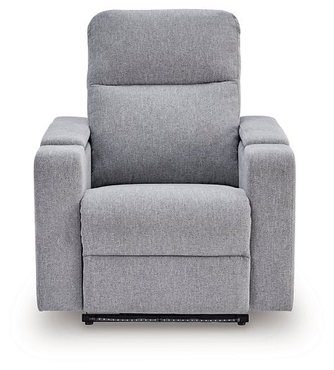 Pineland Power Glider Recliner with Audio System - Faith Furniture (Manhattan, KS)