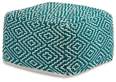 Brynnsen Pouf - Faith Furniture (Manhattan, KS)