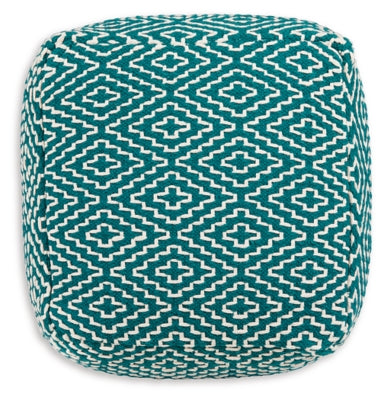 Brynnsen Pouf - Faith Furniture (Manhattan, KS)
