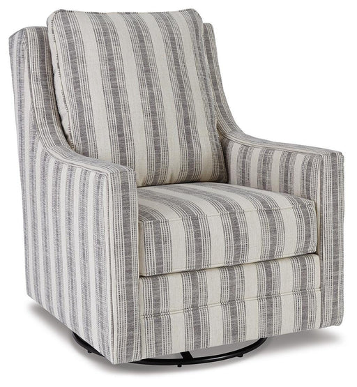 Kambria Swivel Glider Accent Chair - Faith Furniture (Manhattan, KS)