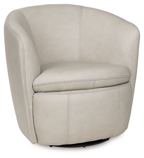 Kierreys Swivel Accent Chair - Faith Furniture (Manhattan, KS)
