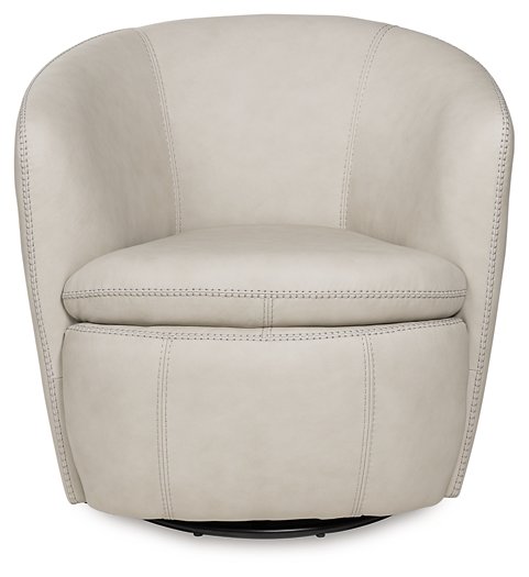 Kierreys Swivel Accent Chair - Faith Furniture (Manhattan, KS)