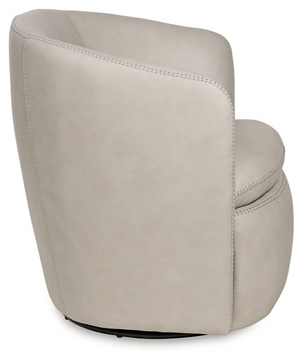 Kierreys Swivel Accent Chair - Faith Furniture (Manhattan, KS)