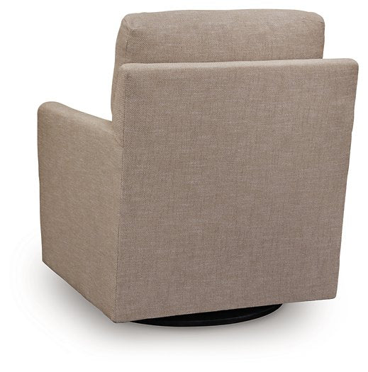 Freybourne Next-Gen Nuvella Swivel Accent Chair - Faith Furniture (Manhattan, KS)