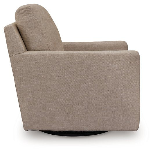 Freybourne Next-Gen Nuvella Swivel Accent Chair - Faith Furniture (Manhattan, KS)