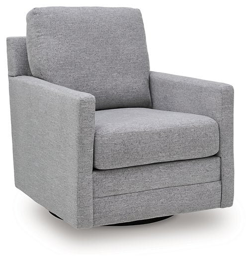Freybourne Next-Gen Nuvella Swivel Accent Chair - Faith Furniture (Manhattan, KS)