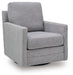 Freybourne Next-Gen Nuvella Swivel Accent Chair - Faith Furniture (Manhattan, KS)