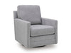 Freybourne Next-Gen Nuvella Swivel Accent Chair - Faith Furniture (Manhattan, KS)