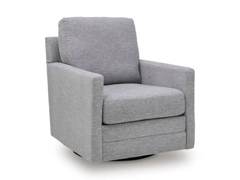 Freybourne Next-Gen Nuvella Swivel Accent Chair - Faith Furniture (Manhattan, KS)