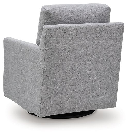 Freybourne Next-Gen Nuvella Swivel Accent Chair - Faith Furniture (Manhattan, KS)