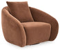 Yahya Swivel Accent Chair - Faith Furniture (Manhattan, KS)