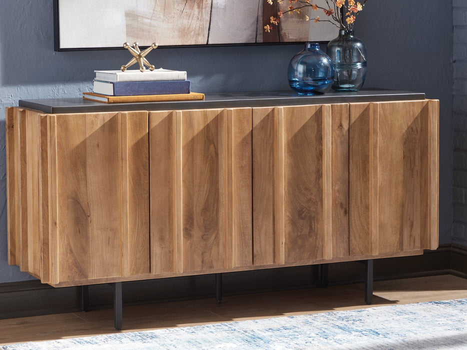 Quintavious Accent Cabinet - Faith Furniture (Manhattan, KS)