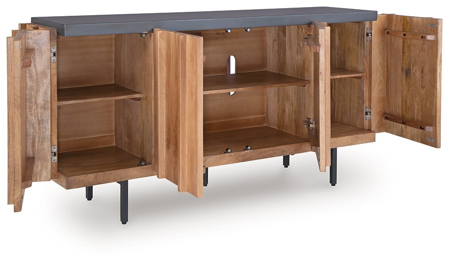 Quintavious Accent Cabinet - Faith Furniture (Manhattan, KS)