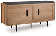 Quintavious Accent Cabinet - Faith Furniture (Manhattan, KS)