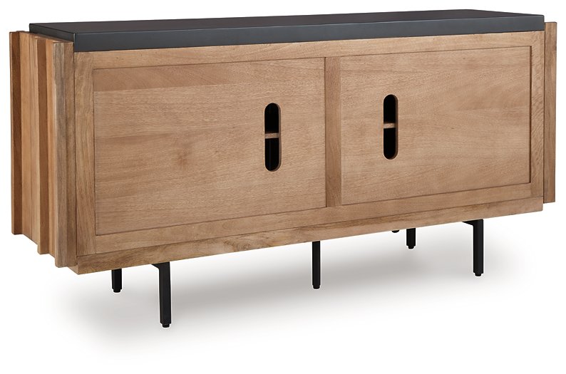 Quintavious Accent Cabinet - Faith Furniture (Manhattan, KS)