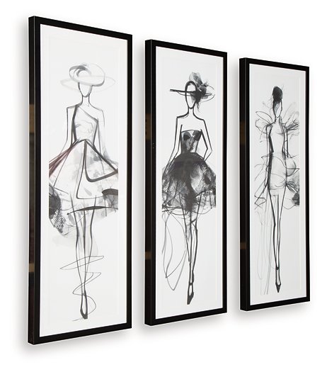 Mckerrick Wall Art Set (Set of 3) - Faith Furniture (Manhattan, KS)