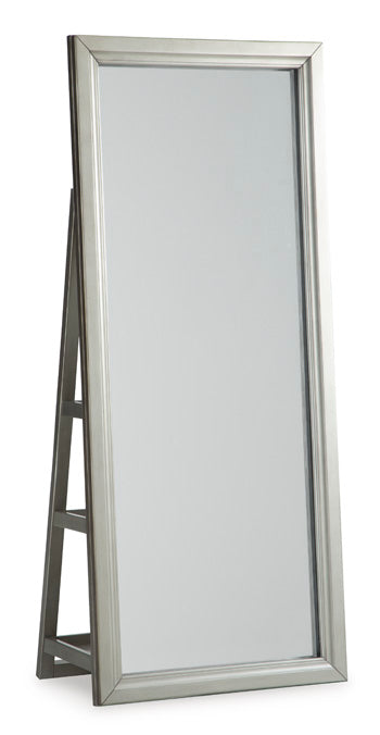 Evesen Floor Standing Mirror/Storage - Faith Furniture (Manhattan, KS)