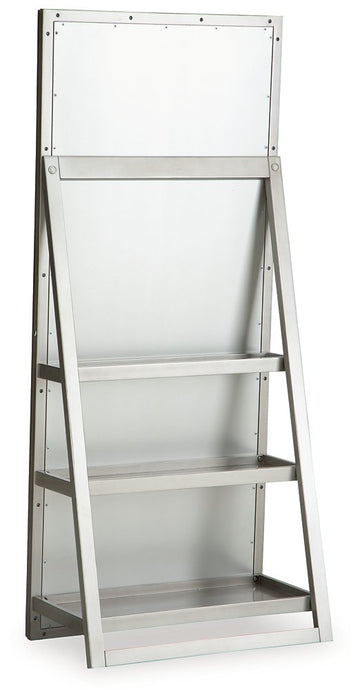Evesen Floor Standing Mirror/Storage - Faith Furniture (Manhattan, KS)