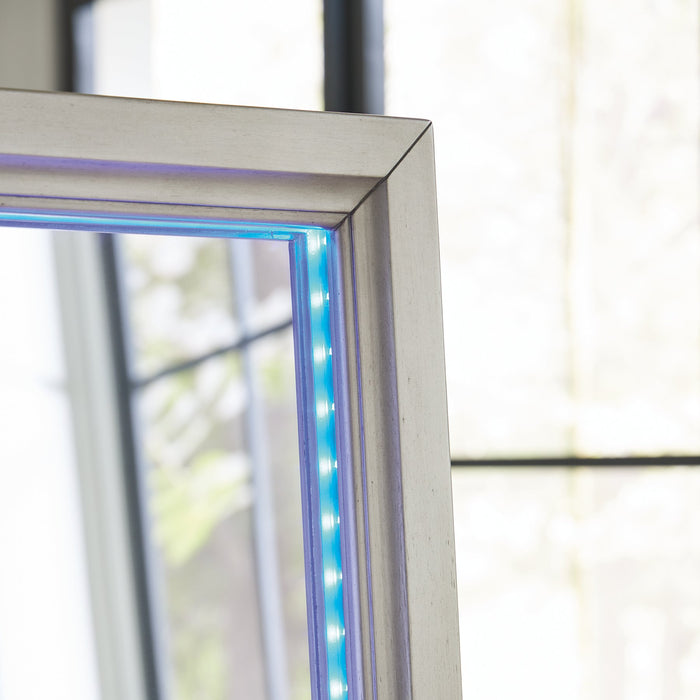 Evesen Floor Standing Mirror/Storage - Faith Furniture (Manhattan, KS)