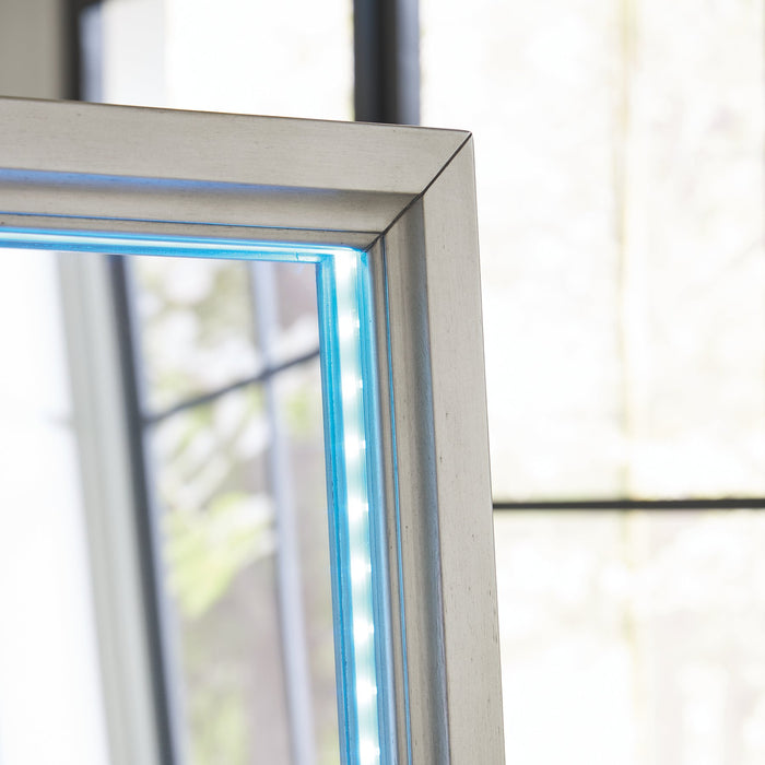 Evesen Floor Standing Mirror/Storage - Faith Furniture (Manhattan, KS)