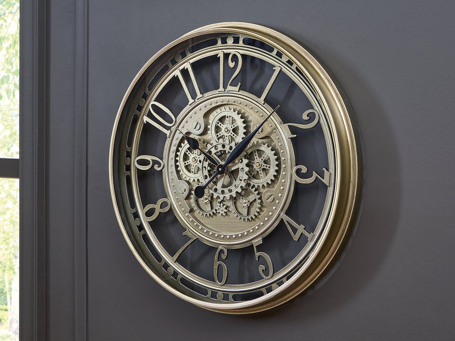 Gilover Wall Clock - Faith Furniture (Manhattan, KS)