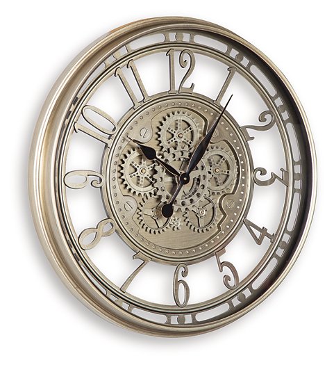 Gilover Wall Clock - Faith Furniture (Manhattan, KS)