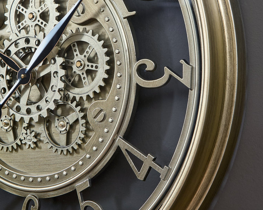 Gilover Wall Clock - Faith Furniture (Manhattan, KS)