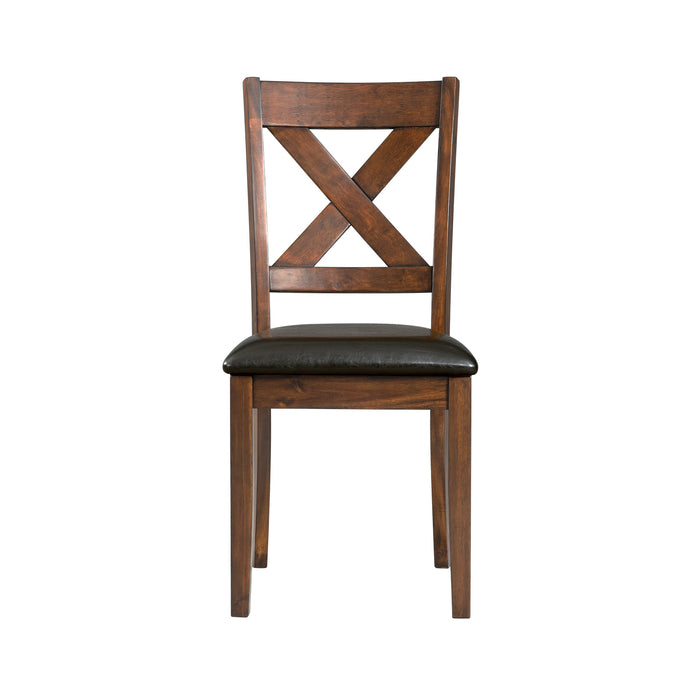 Alex 3PC Dining Set with Drop Leaf Table in Espresso