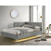 Amberley UPH Corner Bed with LED and USB - Faith Furniture (Manhattan, KS)