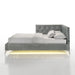 Amberley UPH Corner Bed with LED and USB - Faith Furniture (Manhattan, KS)