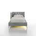 Amberley UPH Corner Bed with LED and USB - Faith Furniture (Manhattan, KS)