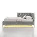 Amberley UPH Corner Bed with LED and USB - Faith Furniture (Manhattan, KS)
