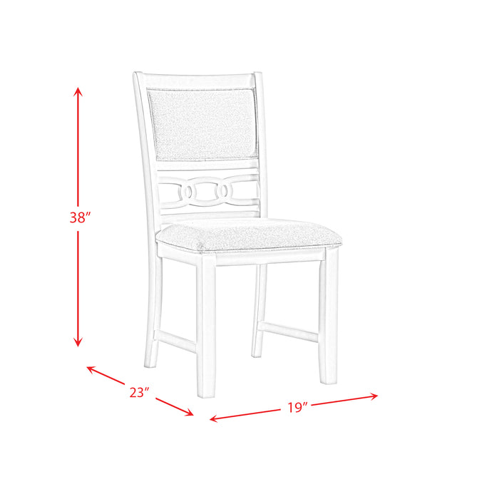 Amherst Standard Height Dining Set-Table and Four Side Chairs - Faith Furniture (Manhattan, KS)